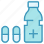 bottle, capsule, medical, pharmacy, pills 