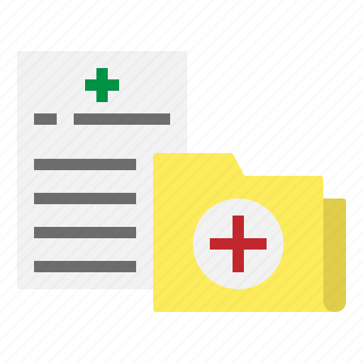 Document, file, folder, hospital, medical icon - Download on Iconfinder
