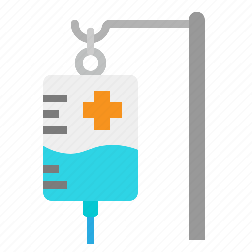 Healthcare, hospital, medical, patient, saline icon - Download on Iconfinder