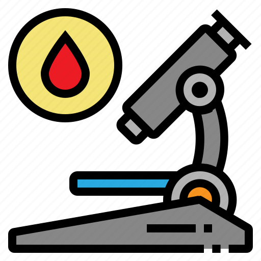 Blood, medical, microscope, observation, science icon - Download on Iconfinder