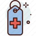 health, hospital, tag 