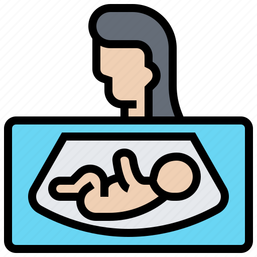 Baby, monitor, pregnancy, sonogram, ultrasound icon - Download on Iconfinder