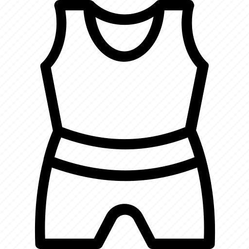Clothing, shorts, singlet, sportswear, vest icon - Download on Iconfinder