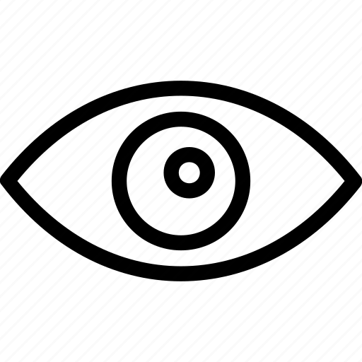 Body part, eye, eyeball, human eye, organ icon - Download on Iconfinder