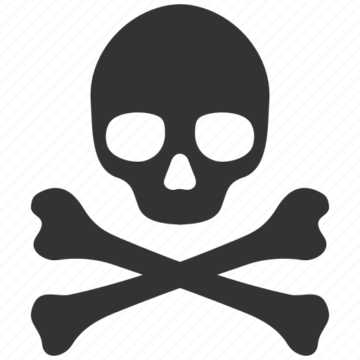 Death, skull, alert, danger, face, pirate, warning icon - Download on Iconfinder