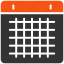 calendar, schedule, appointment, chart, database, grid, table 