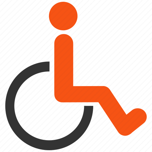 Wheelchair, disabled, handicap, invalid, damaged, disable, patient icon - Download on Iconfinder