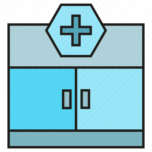 Building, clinic, dispensary, drugstore, hospital, medical icon - Download on Iconfinder