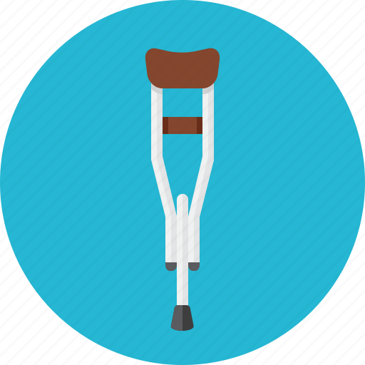 Crutch, madical, broken, crutches icon - Download on Iconfinder