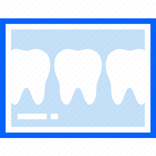 X-rays, radiography, tooth, teeth, dental, dentist, stomatology icon - Download on Iconfinder