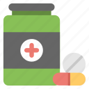 antibiotic, medical treatment, medicine jar, pill bottle, prescription drug