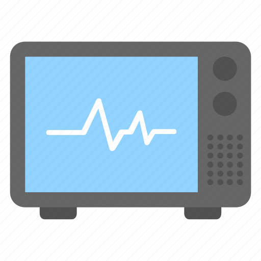 Cardiology, ecg, ecg machine, ecg monitor, electrocardiogram icon - Download on Iconfinder