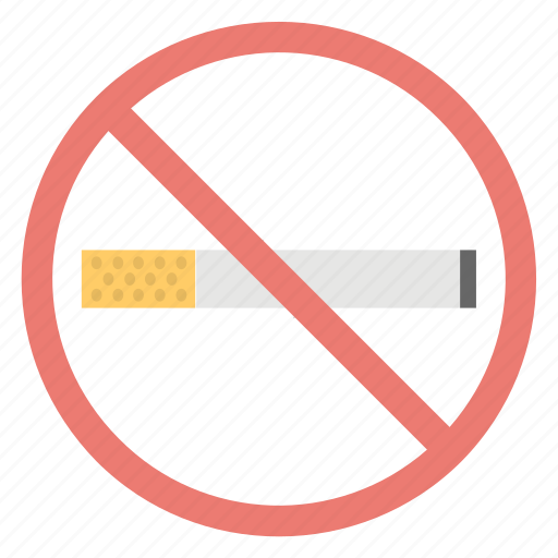 No cigarette, no smoking, prohibition, stop smoking, warning sign icon - Download on Iconfinder