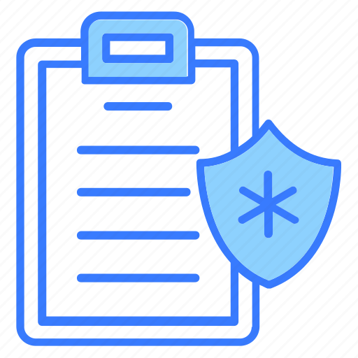 Insurance paper, insurance, policy, protection, healthcare icon - Download on Iconfinder