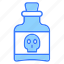 poison, bottle, danger, skull, warning 