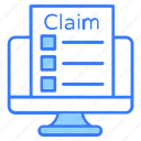online claim, claim form, medical claim, medical app, insurance