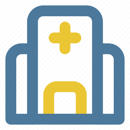 Hospital, medical, center, building, care, health icon - Download on Iconfinder
