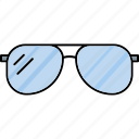 eyeglasses, eye, view, optical, spectacles icon