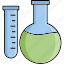 experiment, research, lab test, laboratory, test tube icon 
