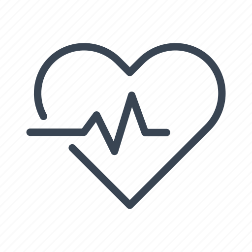 Healthcare, heart, heartbeat, medical, medicine, pulse icon - Download on Iconfinder