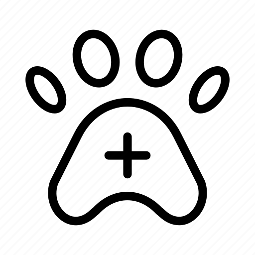 Paw, safety, animal, healthcare, medical icon - Download on Iconfinder