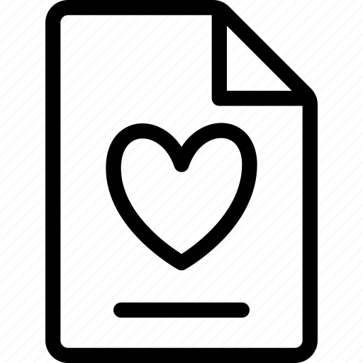 Health, healthcare, hospital, medical, medicine, file, heart icon - Download on Iconfinder