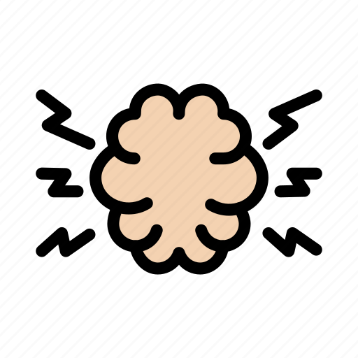 Brainstorm, headache, brain, medical, healthcare icon - Download on Iconfinder