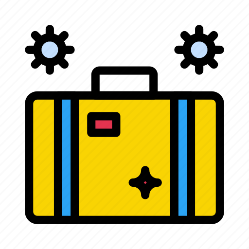 Bacteria, infection, bag, virus, briefcase icon - Download on Iconfinder