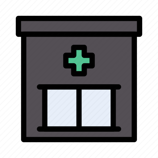 Medical, emergency, building, hospital, clinic icon - Download on Iconfinder