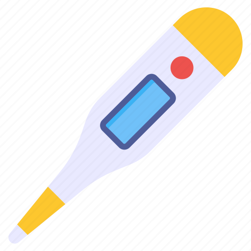 Digital thermometer, thermostat, medical guage, temperature measurement, medical tool icon - Download on Iconfinder