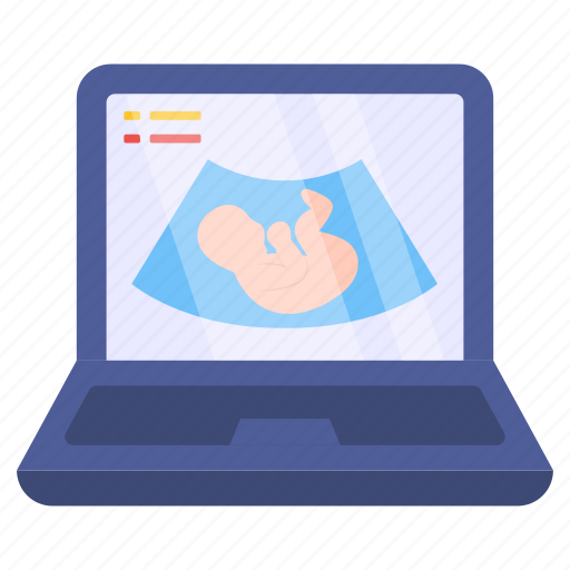 Ultrasound, sonography, ultrasonography, ecography, sonogram icon - Download on Iconfinder