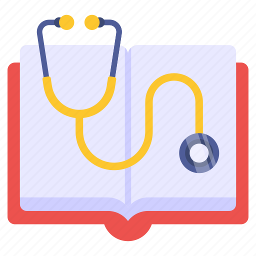 Medical book, booklet, handbook, guidebook, textbook icon - Download on Iconfinder