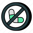 no pills, no tablets, medicine, no drugs, capsule