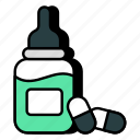 medicine, drugs bottle, medical bottle, pills bottle, pills jar