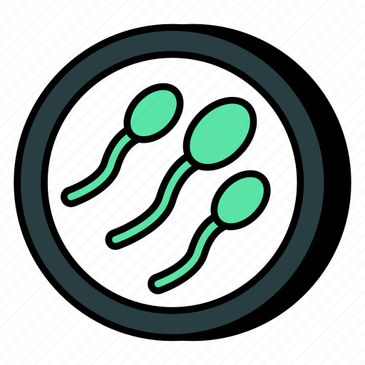 Sperms, mail reproductive cells, fertility cells, semen, spermatozoon icon - Download on Iconfinder