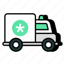 ambulance, medical transport, medical vehicle, automobile, automotive