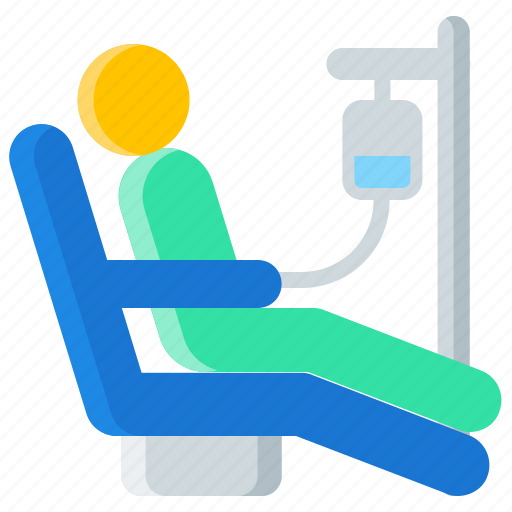 Cancer, chemotherapy, hospitalised, hospitalized, therapy, treatment icon - Download on Iconfinder