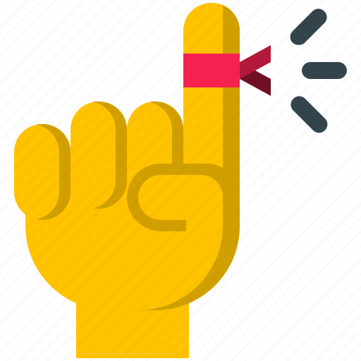 Cut, finger, hand, injury icon - Download on Iconfinder