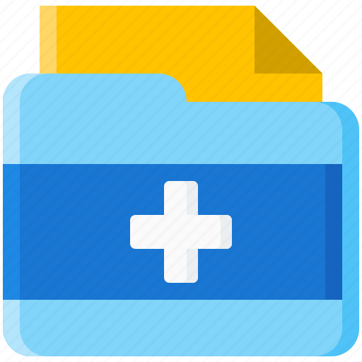 Folder, healthcare, medical, record, records, symptoms icon - Download on Iconfinder