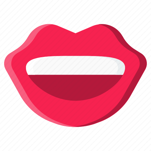 Kiss, lips, mouth, organ, smile, teeth icon - Download on Iconfinder