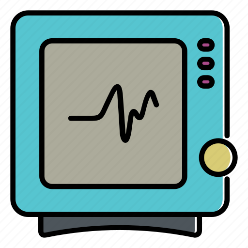 Ecg diagnostic, ecg, ecg device, electrocardiograph icon - Download on Iconfinder