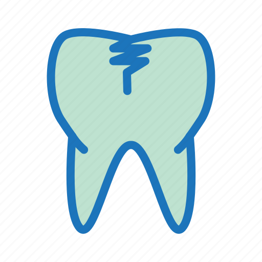 Broken tooth, health, lab, medical icon - Download on Iconfinder