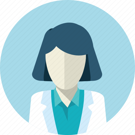 Avatar, doctor, medicine, people, round, woman icon - Download on Iconfinder
