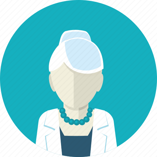 Doctor, health, medicine, old, people, woman icon - Download on Iconfinder