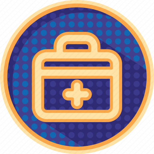 Badges, dotted, healthcare, medical, pack, shadowed icon - Download on Iconfinder