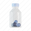 pill, bottle, vial, antibiotic, medical