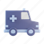 ambulance, emergency, car, vehicle, transport 