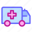 ambulance, emergency, health, hospital, medical, transportation 