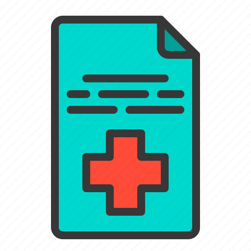 Document, health, hospital, medical, medicine, paper icon - Download on Iconfinder