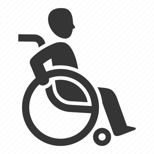 Disabled, injury, wheelchair icon - Download on Iconfinder